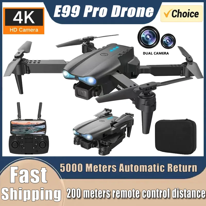 Drone Cinematic - Nowy dron RC E99Pro 4K Profesjonalny