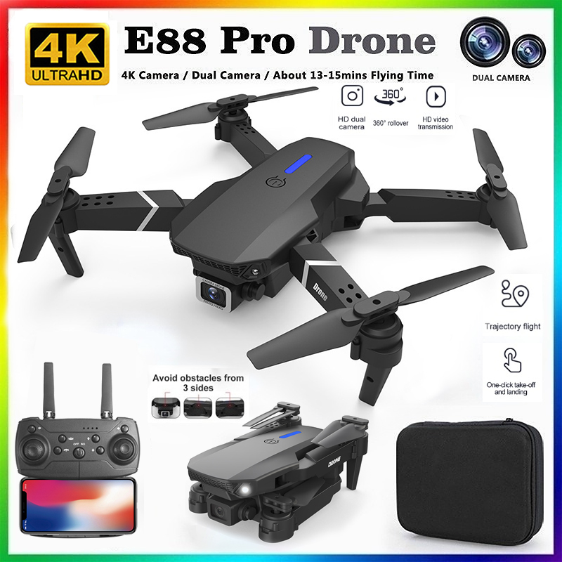 Drone Cinematic - 2026 NOWY E88 Profesjonalny Dron RC