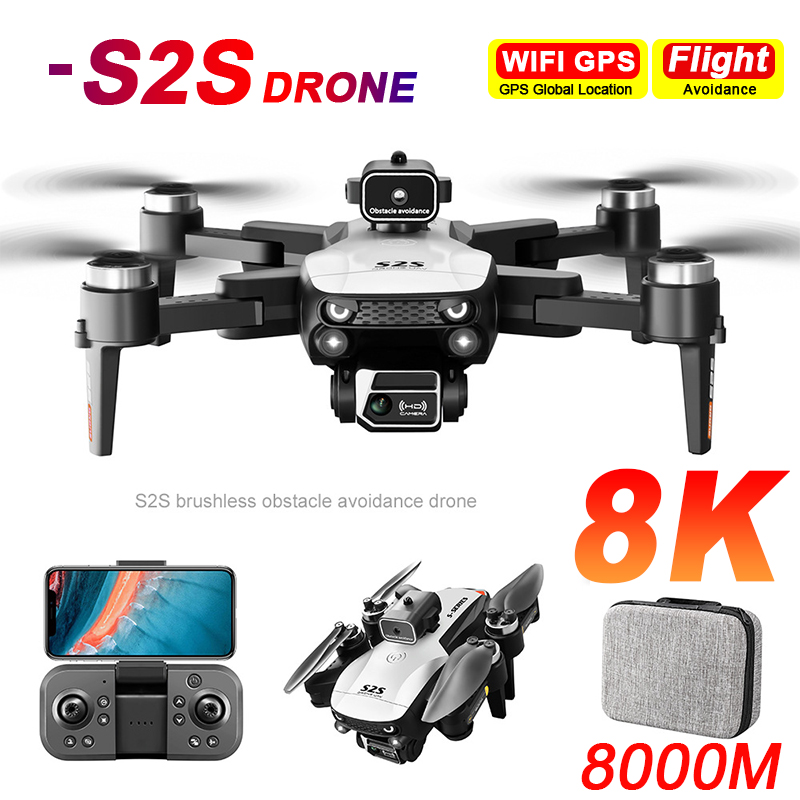 Drone Surveying - Nowy S2S Drone 8K profesjonalny podwójny