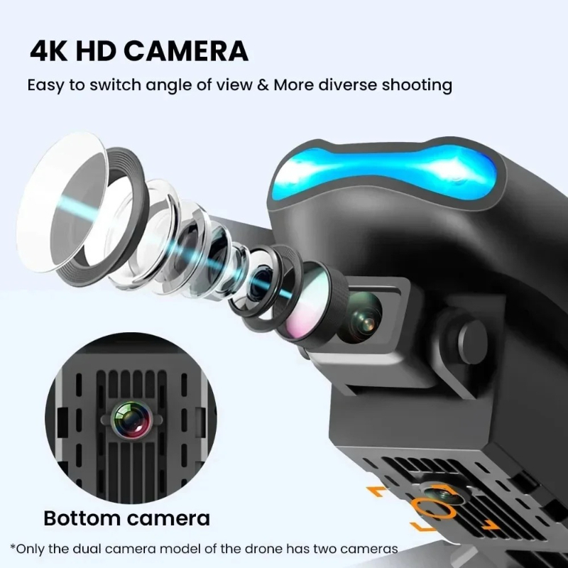 Drone Surveying - E99Pro HD 4K Dual WiFi FPV