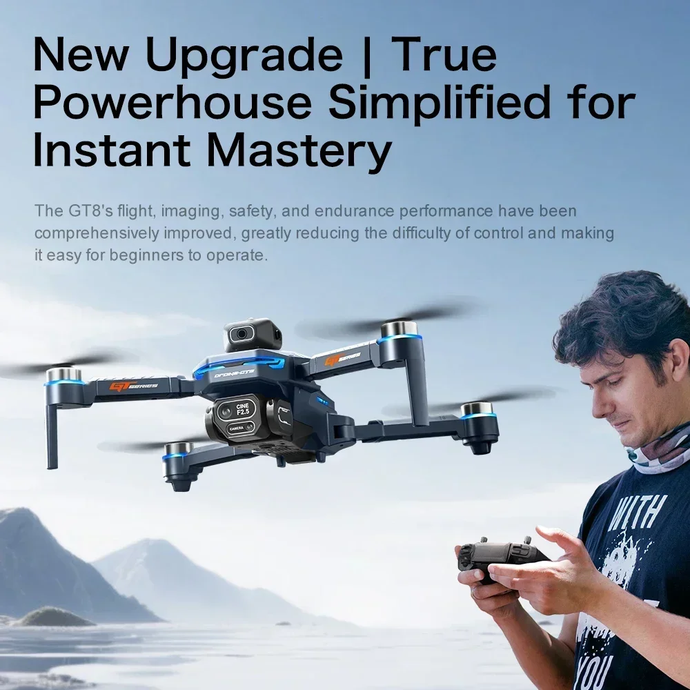 Dron 4K HD GT8 Kamera Unikanie – Drone Multispectral recenzja i cena