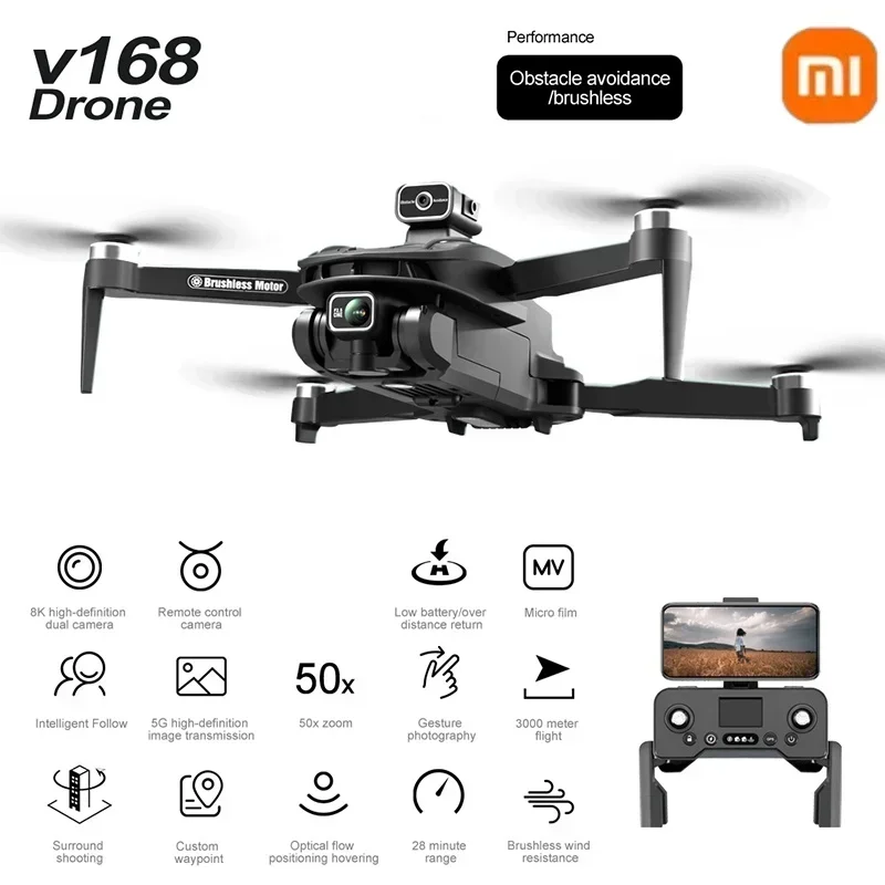 Oryginalny dron GPS V168, prof – Drone Cinematic recenzja i cena