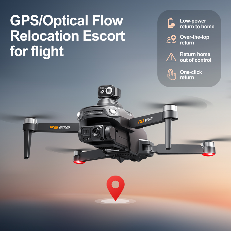 Profesjonalny dron RG800 MAX G – Drone Cinematic recenzja i cena