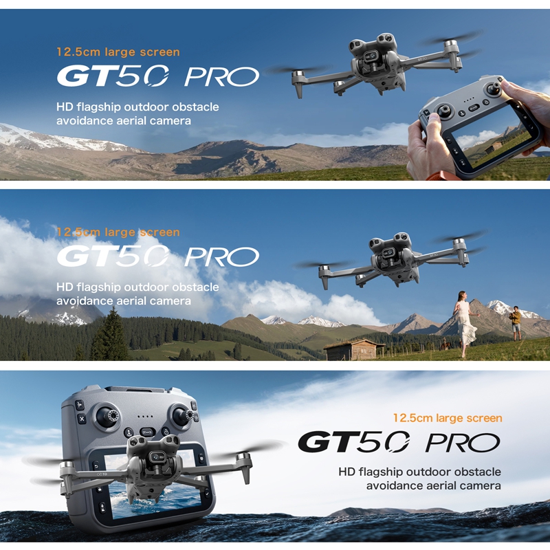 Dron RC GT50 8K HD do fotograf – Drone Cinematic recenzja i cena