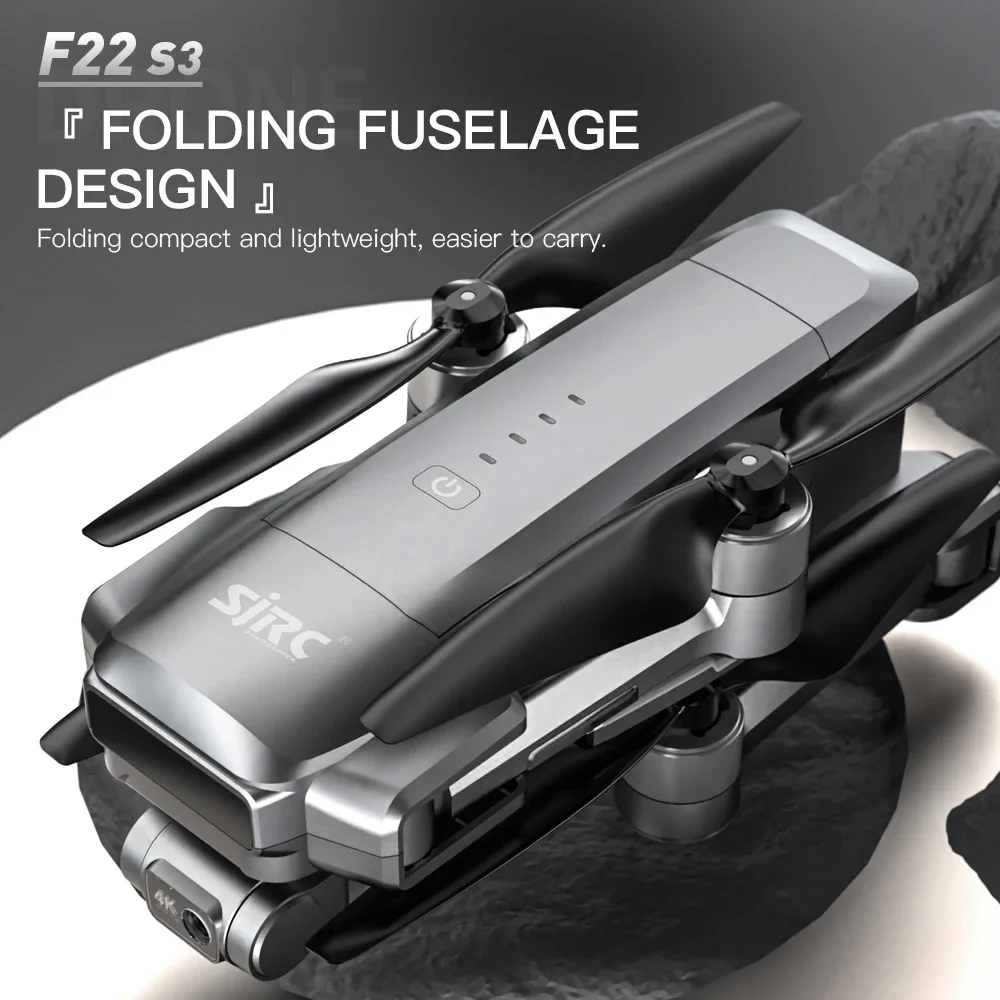 SJRC F22 S3 Pro Składany Quadc – Drone Multispectral recenzja i cena