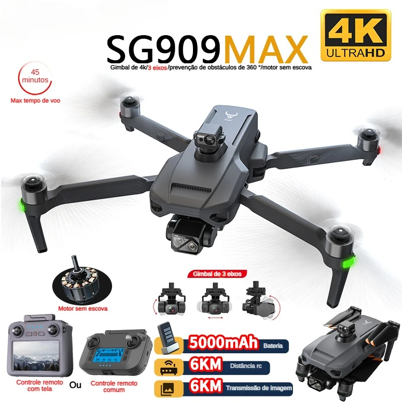 ZLL SG909 SG909MAX Profesjonal – Drone Cinematic recenzja i cena